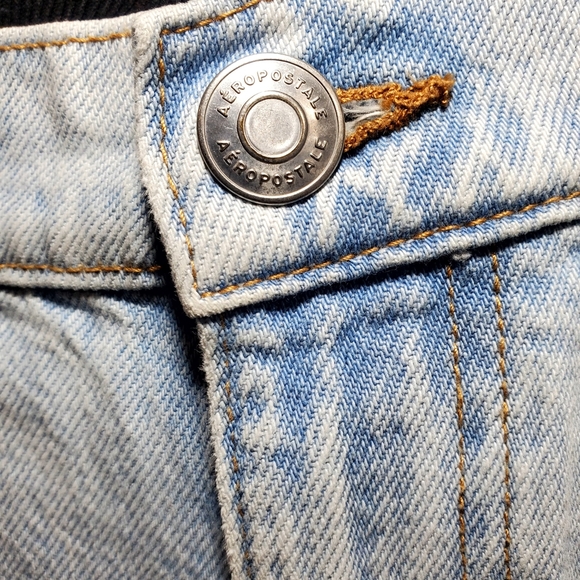 Aeropostale Light Blue Distressed Women's Jeans - Picture 5 of 5